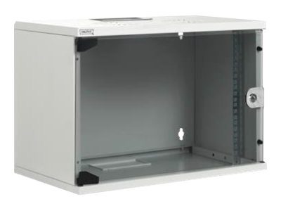 Wall Mounting Cabinet, SOHO, Unmounted, DN-19 12-U-S-1, 54 x 40 cm, Grey