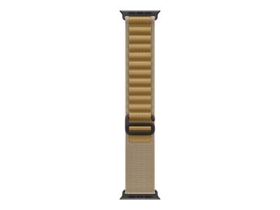 Apple 49mm Tan Alpine Loop - Medium - Black Titanium Finish