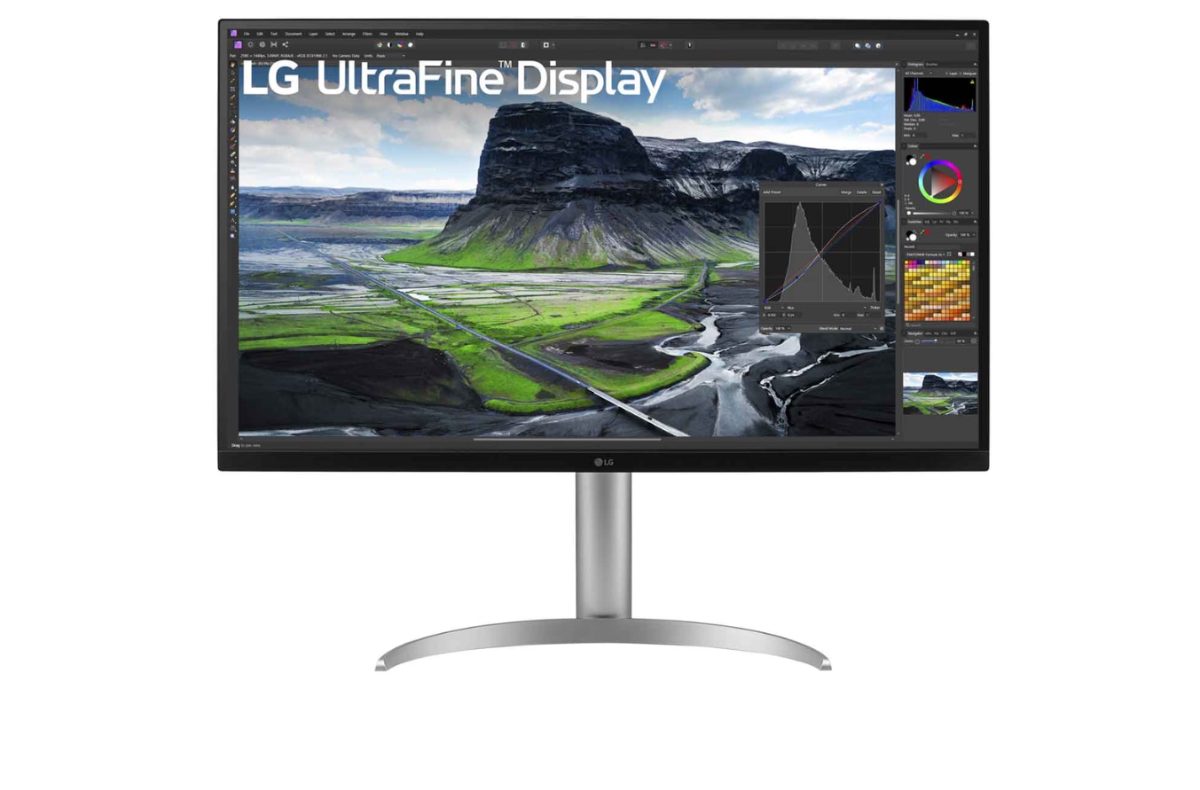 32UQ850V-W, 32 ", IPS, UHD, 16:9, 60 Hz, 5 ms, 3840 x 2160 pixels, 400 cd/m², HDMI ports quantity 2, Silver