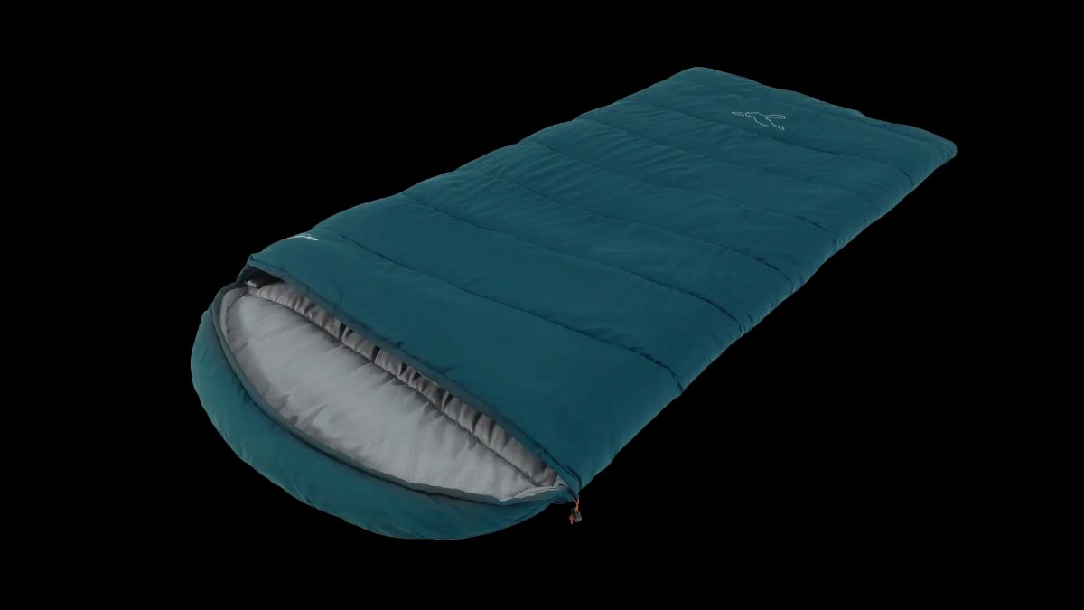 Easy Camp Raven I Square XL 5°C, Sleeping Bag, 220 x 100 cm, Temperature -8 to 9 °C, Left Zipper