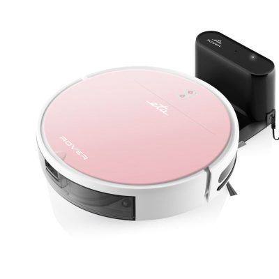 ETA Robot Vacuum Cleaner, ETA124890010 ROVER, Wet&Dry, Operating time (max) 110 min, Li-Ion, 2600 mAh, Dust capacity 0.2 L, Pink