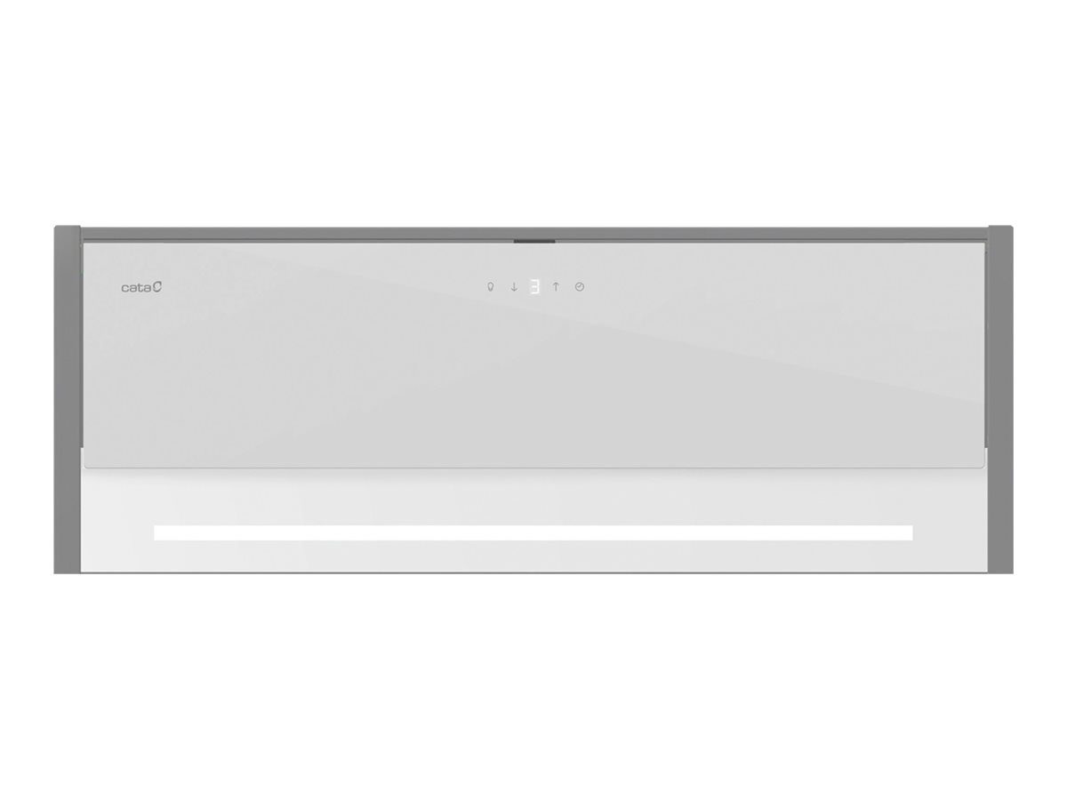 Hood, RENOVA PURE AIR MNV90 GWH, Canopy, Width 90 cm, Mechanical control, LED, Stainless steel
