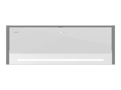 Hood, RENOVA PURE AIR MNV90 GWH, Canopy, Width 90 cm, Mechanical control, LED, Stainless steel