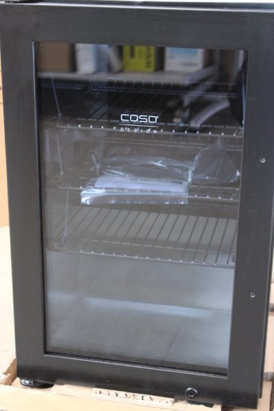 Caso Barbecue Cooler, S-L, Energy efficiency class F, Free standing, Black, DAMAGED PACKAGING, DENTED TOP AND BACKSIDE