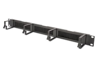 Digitus Cable Management Panel with Brush Entries for 483 mm (19") Cabinets, 1U, DN-97663