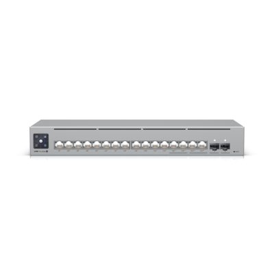 16-port Switch, USW-Pro-Max-16-PoE, Managed L3, Desktop/Wall-mountable, Power supply type AC/DC, external, 210W