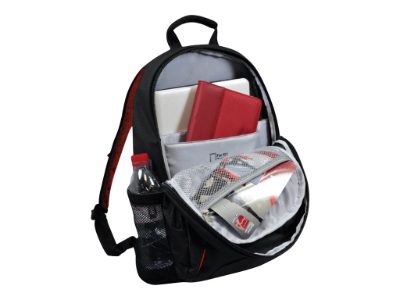 Houston, Fits up to size 15.6 ", Backpack, Shoulder strap, Black