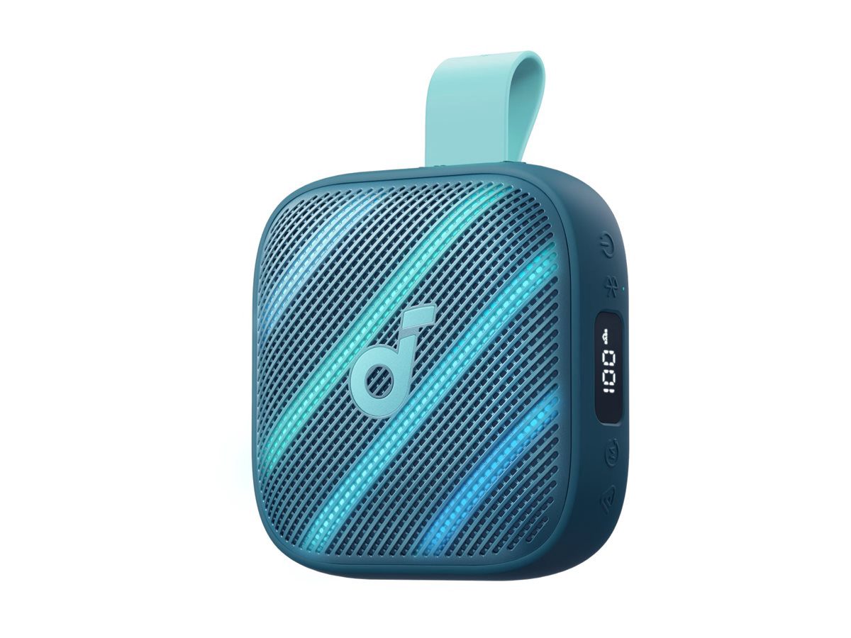 Anker Soundcore Speaker, Boom Go 3i, 15 W, Waterproof, Bluetooth, Wireless connection, Portable, Blue
