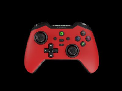 Genesis Gaming Gamepad, Mangan 400, Red, Wireless