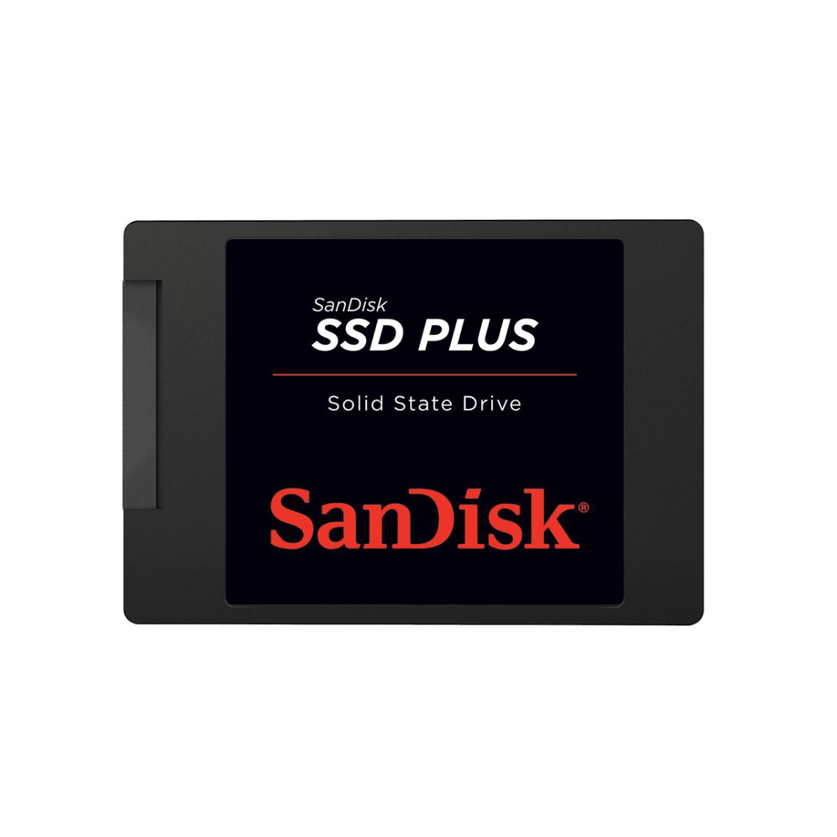 SSD, SANDISK BY WESTERN DIGITAL, SSD PLUS, 2TB, SATA 3.0, Write speed 450 MBytes/sec, Read speed 545 MBytes/sec, 2,5", SDSSDA-2T00-G26