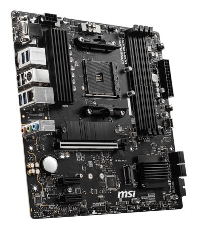 Mainboard, MSI, AMD B550, SAM4, MicroATX, Memory DDR4, Memory slots 4, 2xPCI-Express 3.0 1x, 1xPCI-Express 4.0 16x, 2xM.2, 1x15pin D-sub, 1xHDMI, 1xDisplayPort, 2xAudio-In, 1xAudio-Out, 2xUSB 2.0, 4xUSB 3.2, 1xPS/2, 1xRJ45, B550MPRO-VDH