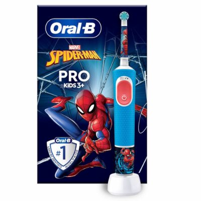 BRAUN Vitality Pro bērnu el.zobu birste, Spiderman