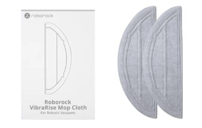 Vacuum Cleaner Accessory, ROBOROCK, Map Cloth Vibrarise, Grey, For S8 Pro/S8 Pro+/Q10 VF/Q10 VF+, 8.02.0436