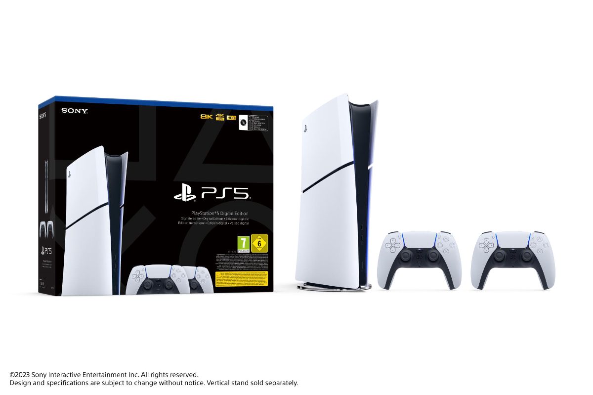 PLAYSTATION 5 CONSOLE SLIM DIG/+2DS CONTR. 711719581574 SONY