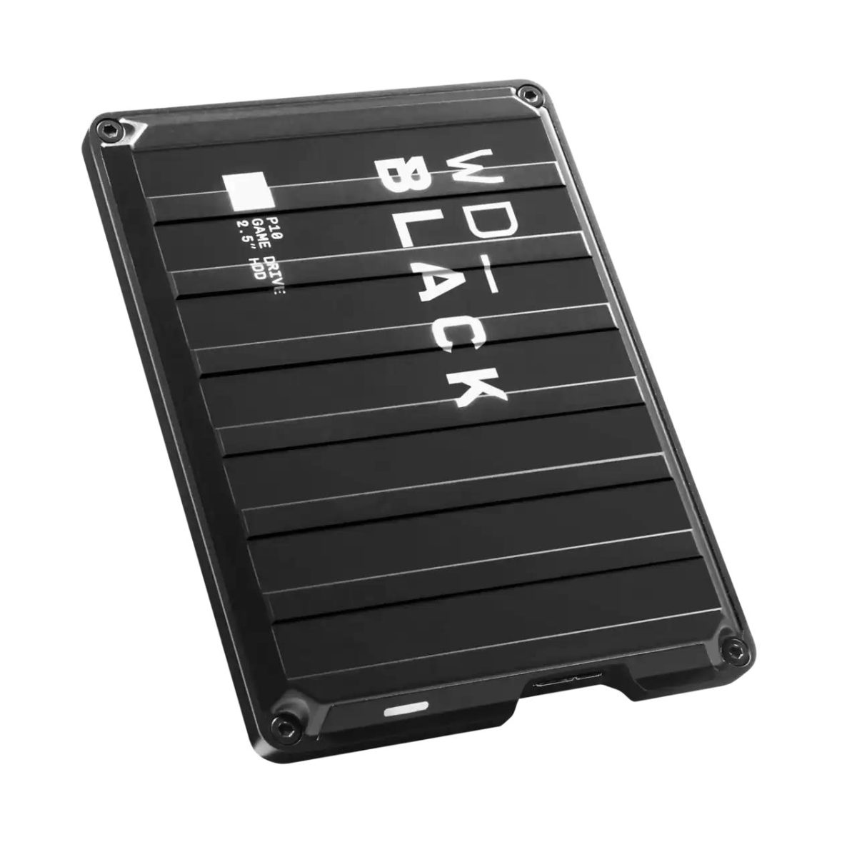 External HDD, WESTERN DIGITAL, P10 Game Drive, WDBA2W0020BBK-WES1, 2TB, USB 3.2, Colour Black