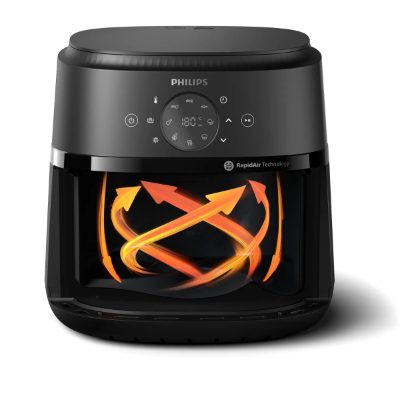 Philips karstā gaisa katls, 1700W, 6.2L, melns