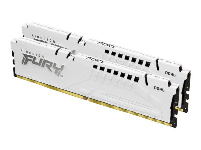 Kingston KF560C30BWEK2-32 32GB 6000MT/s DDR5 CL30 DIMM (Kit of 2) FURY Beast White EXPO, Kingston