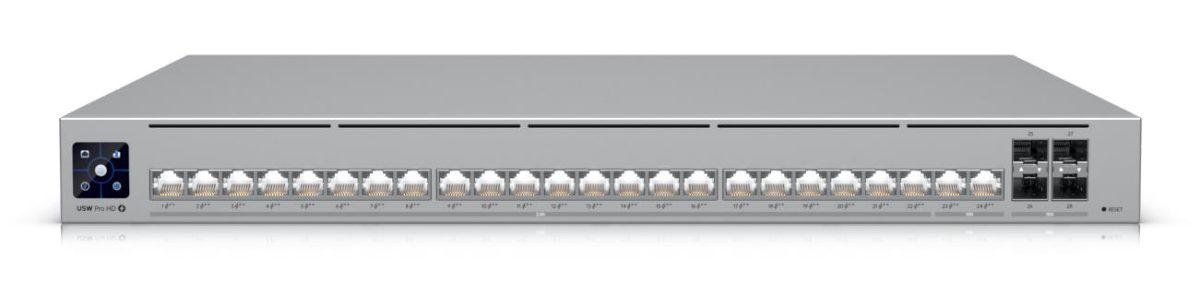Switch, UBIQUITI, Type L3, PoE ports 24, 600 Watts, USW-PRO-HD-24-POE