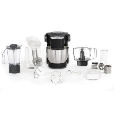 TEFAL Wizzo virtuves kombains, 1000W, melns