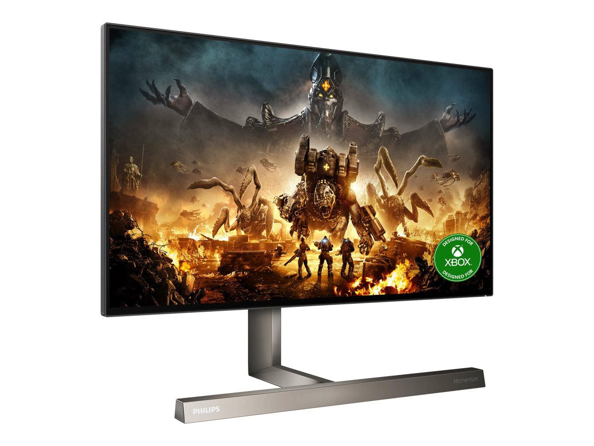 Momentum, 279M1RV/00, 27 ", IPS, 4K UHD, 16:9, 144 Hz, 1 ms, 3840 x 2160, 450 cd/m², Headphone output, HDMI ports quantity 3, Warranty 36 month(s)