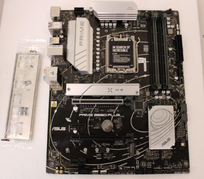Asus PRIME B650-PLUS, Processor family AMD, Processor socket AM5, DDR5 DIMM, Memory slots 4, Supported hard disk drive interfaces 	SATA, M.2, Number of SATA connectors 4, Chipset  AMD B650, ATX, USED, REFURBISHED, WITHOUT ORIGINAL PACKAGING