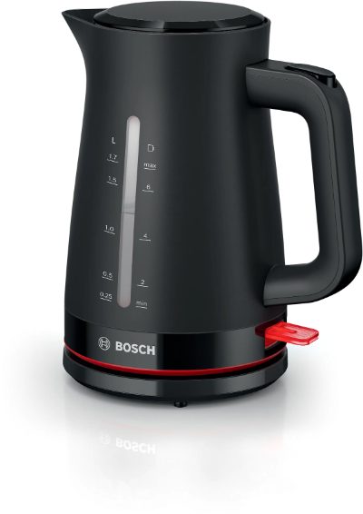 Bosch Kettle, TWK3M123 MyMoment, Electric, 2400 W, 1.7 L, Plastic, 360° rotational base, Black