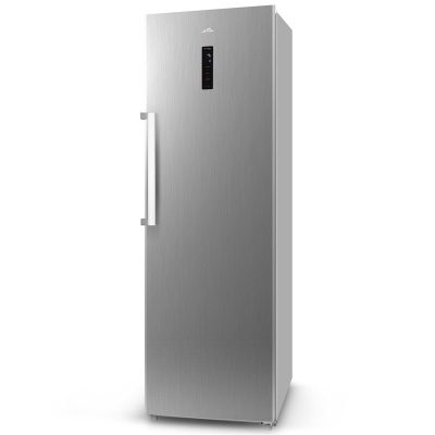 Refrigerator, ETA254990010E, Energy efficiency class E, Free standing, Larder, Height 185 cm, No Frost system, Fridge net capacity 359 L, Freezer net capacity 0 L, Display, 40 dB, Silver