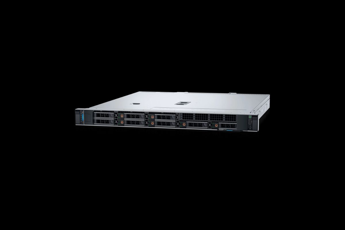 Dell PowerEdge, R360, Rack (1U), Intel Xeon 6, 1, 6369P, 8, 16, 3.3 GHz, 2x32GB/1x480GB, SATA, Up to 8 x 2.5", PERC H755, iDRAC9 Enterprise, Power supply 2x700 W, ReadyRails Sliding Rails, No OS, Warranty ProSupport NBD Onsite, 36 month(s)