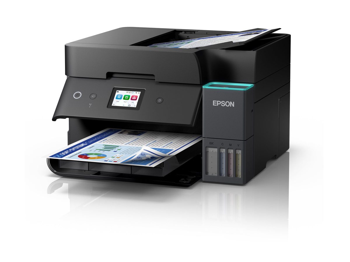 Multifunctional printers, EcoTank L6390, Inkjet, Colour, A4, Wi-Fi, Black