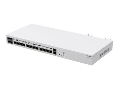 Mikrotik Cloud Core Router CCR2116-12G-4S+, 16-CORE 2 GHZ ARM CPU, 16 GB DDR4 RAM, 4x10G SFP+ ports, 13xGigabit LAN ports, 1x RJ45 Serial port, 1x M.2 slots, 16 core CPU, 16 GB RAM, Dual redundant power supply, RouterOS L6, MikroTik, Cloud Core Router, CCR2116-12G-4S+, Ethernet LAN (RJ-45) ports 13, 12 month(s)