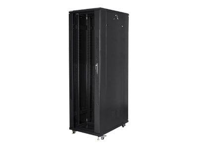 Rack cabinet 19" free-standing 42U/800x1000 (flat pack), FF01-8042-12B, Black