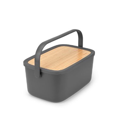 BRABANTIA maizes kaste, Dark Grey