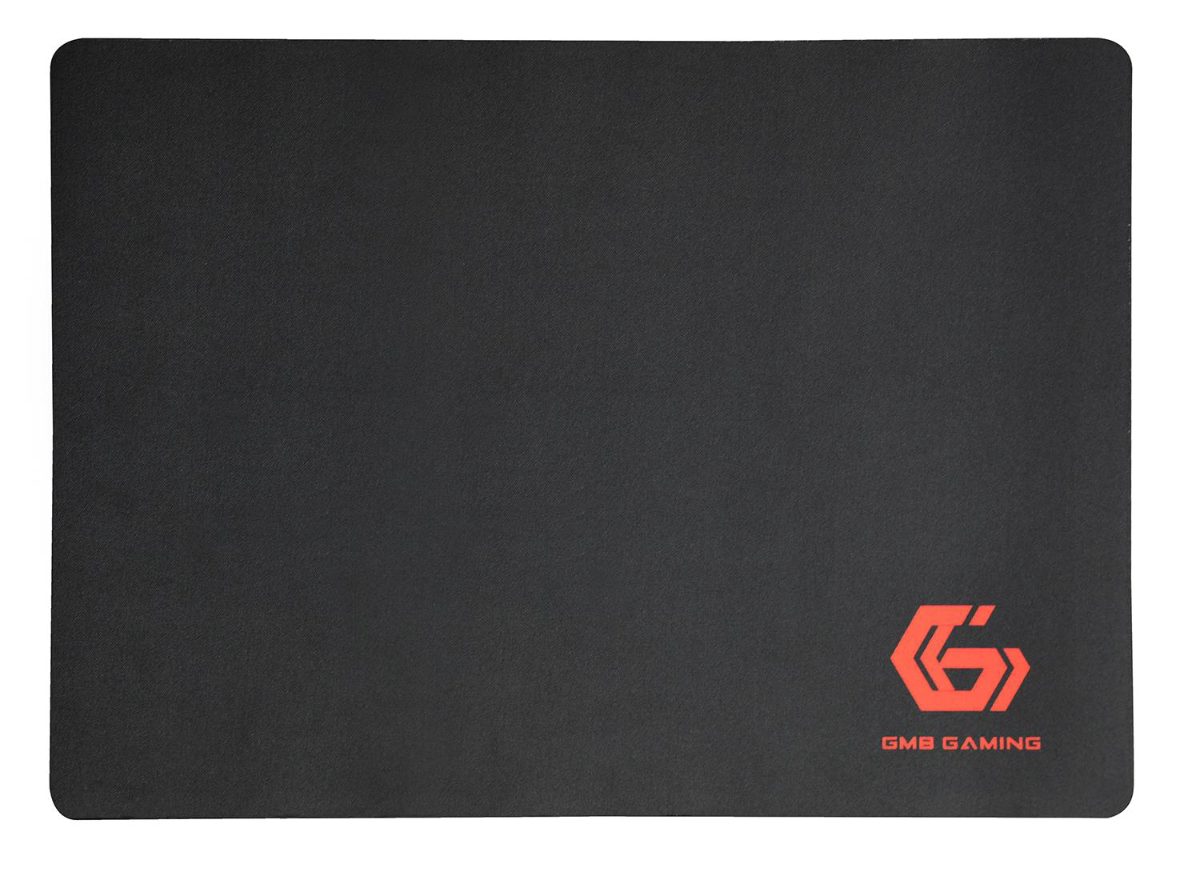 MP-GAME-M, natural rubber foam + fabric, Gaming mouse pad, medium, Gaming mouse pad, 250x350x3 mm, Black