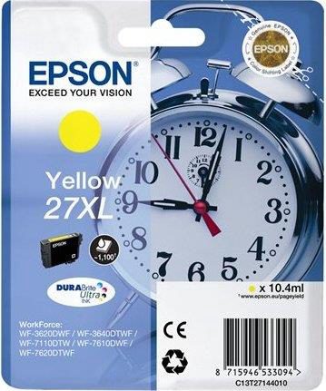 INK CARTRIDGE YELLOW 27XL/C13T27144020 EPSON