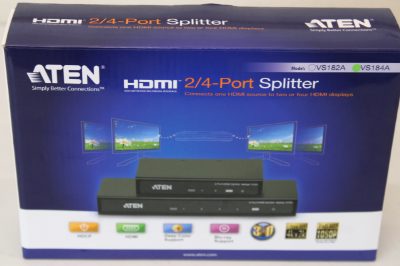 Aten, 4-Port 4K HDMI Splitter, VS184A