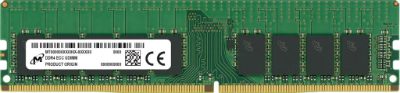 Server Memory Module, MICRON, DDR4, 32GB, UDIMM/ECC, 3200 MHz, CL 22, 1.2 V, MTA18ASF4G72AZ-3G2R