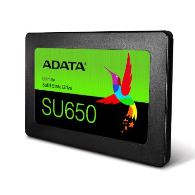 Ultimate SU650, 512 GB, SSD form factor 2.5", Solid-state drive interface SATA 6Gb/s, Read speed 520 MB/s, Write speed 450 MB/s