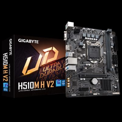 H510M H V2 1.0 M/B, Processor family Intel, Processor socket  LGA1200, DDR4 DIMM, Memory slots 2, Supported hard disk drive interfaces SATA, M.2, Number of SATA connectors 4, Chipset Intel H470 Express, Micro ATX