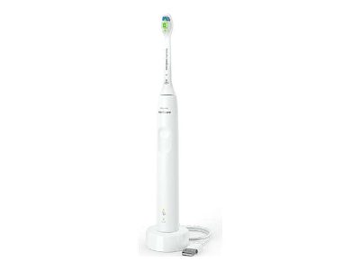 Sonicare Electric Toothbrush, HX3681/33, Rechargeable, For adults, Number of brush heads included 1, Number of teeth brushing modes 2, White