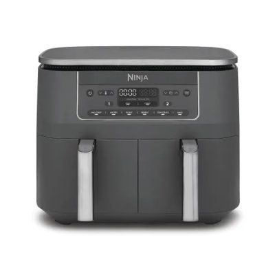 Ninja karstā gaisa friteris 6-in-1 Dual Zone, 2470W, tumši pelēks