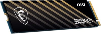 SSD, MSI, SPATIUM M371, 1TB, M.2, PCIE, NVMe, 3D NAND, Write speed 1700 MBytes/sec, Read speed 2350 MBytes/sec, 2.15mm, TBW 210 TB, MTBF 1500000 hours, S78-440L870-P83