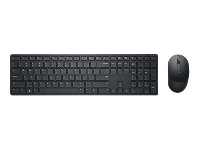 Pro Keyboard and Mouse (RTL BOX), KM5221W, Keyboard and Mouse Set, Wireless, Batteries included, Wireless connection, Russian, Black