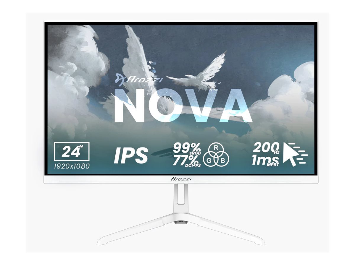 Nova, 24 ", IPS, QHD, 16:9, 200 Hz, 1 ms, 2560 x 1440 pixels, 300 cd/m², HDMI ports quantity 2, Forest Green