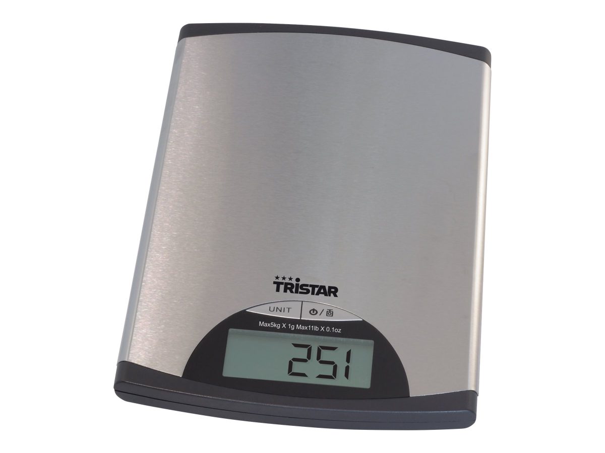 Kitchen scale, KW-2435, Maximum weight (capacity) 5 kg, Metallic