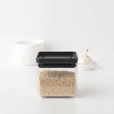 BRABANTIA kārba kantaina 0,7L, dark grey
