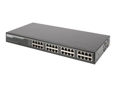 DIGITUS 10G Ethernet PoE+ Injector Hub, 802.3at, 10G, Digitus