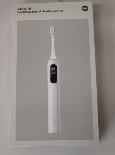 Xiaomi Oscillation Electric Toothbrush Pro, White EU, Xiaomi Oscillation Electric Toothbrush Pro EU, Warranty 24 month(s), Rechargeable, For adults, Number of brush heads included 2, Number of teeth brushing modes 4, White, UNPACKED, MISSING 1 UNIT TOOTTHBRUSH HEAD