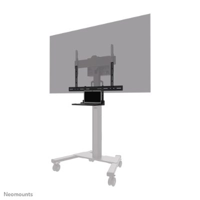 Neomounts Floor stand, AV45-500BL Laptop Shelf Kit, Height adjustment, 43-110 ", Maximum weight (capacity) 2.5 kg, Black