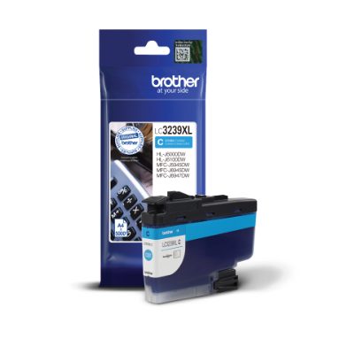 Brother High-yield Ink Cartridge, LC3239XLC, Ink, Cyan