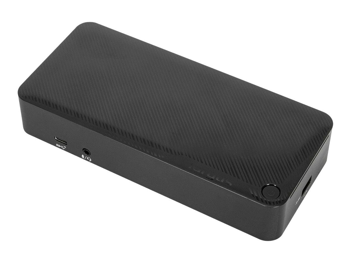 USB-C Universal DV4K Docking Station with 100W Power Delivery, DOCK182EUZ, Black